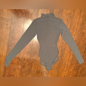 SKIMS Jelly Sheer High Neck Long Sleeve Bodysuit